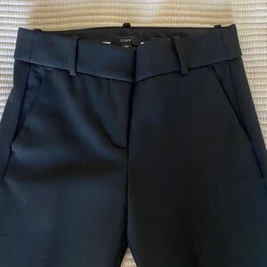 J. Crew Cameron Crop pants, black 4P